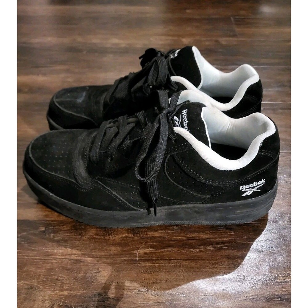 Reebok Soyay Steel Toe State Work Shoes Black RB1910 Mens Size 9W